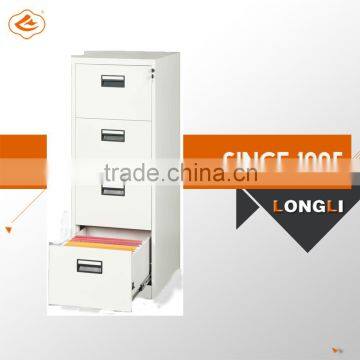 KD cheap fashion 4 drawers steel office furniture wholesale in China