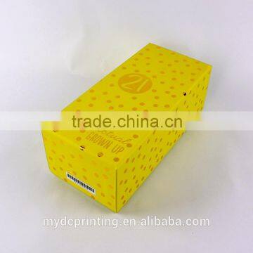 Promotional Custom Gift Packaging Box Hot Foil Paper Boxes photo-4