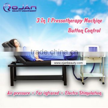 Hot pressotherapy infrared cellulite reduction electronic body massger machine