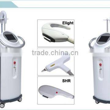 3 in 1 Ipl rf Elight SHR Hair Removal nd Yag Laser Machine With Tattoo Removal