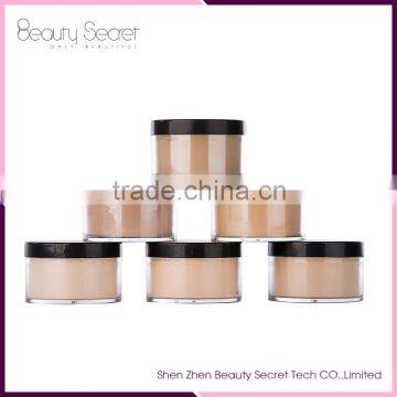 Matte Makeup Loose Powder 6color Jar packing