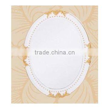 SJ-9176 white oval cosmetic mirror