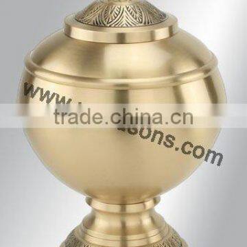 Decorative Brass Metal Urns | Newest Floor Top Decorative Urns| White Home Used Urns photo-4