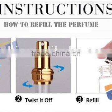 A Luxury Unbreakdown Rectangle Perfume Bottle photo-3