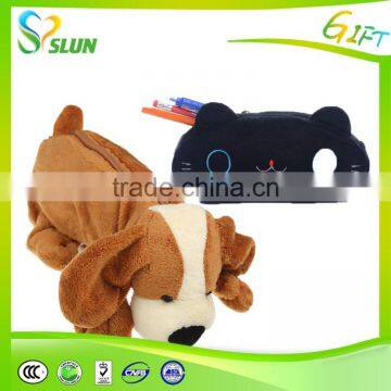Kid Plush Pencil Bag Plush Soft Pen Bag photo-3