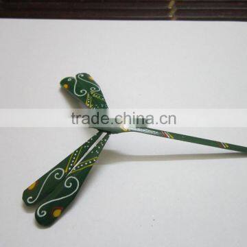 Beautiful Cheapest Price Bamboo Finger Balancing Dragonfly Made in Vietnam photo-3