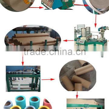 Automatic Spiral Toilet paper core pipe making machine 12-100mm Diameter 2 3 4 Head Model Machine