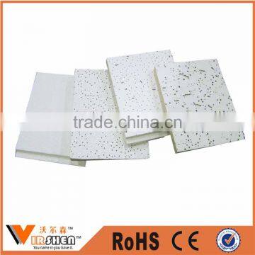 Mineral fiber ceiling board / mineral wool ceiling tiles / mineral fiber acoustic ceiling