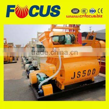 Good Condition 25m3/H Twin Shaft Concrete Mixer, Js500 Cement Mixer photo-5