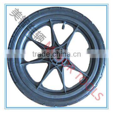 Multi-sizes of pneumatic bicycle tyre rubber wheel