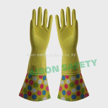 Long Household Rubber Gloves photo-2