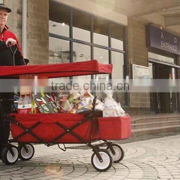 Camping Foldable Pull Cart Lovely Baby Trolley photo-3