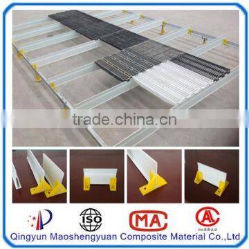 Frp support beams/pig equipment/swine frp beam