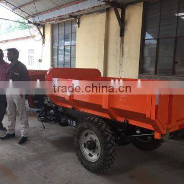 electric mining tricycle/cargo truck with hydraulic system/small tricycle dumper