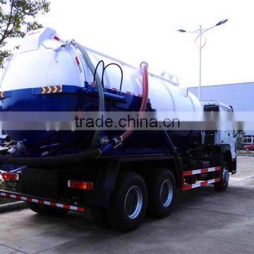 China Manufacturer HOWO 20000l Vacuum Sewage Sucker Truck photo-3