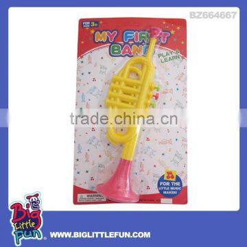 Music toy,plastic mini toy trumpet