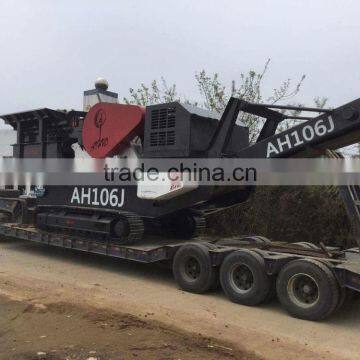 Crawler-type Mobile Jaw Crushing Station for Crushing Vaious Mines and Rocks,AH-106-J Factory Sale photo-2