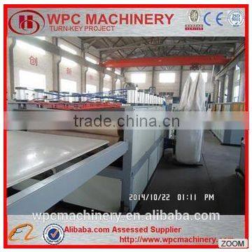 Plastic WPC PVC Skinning Foaming Board Extrusion Machine Production Line