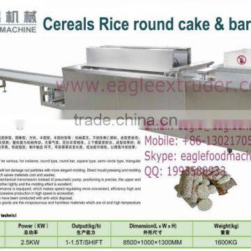 Jinan Eagle Automatic puffed cereal rice cake and bar popping making machine