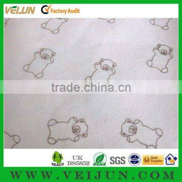 Nonwoven fabric with bear printed VJ-K-P36