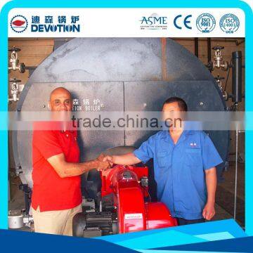 ASME Certificated Smoke Tube Diesel Oil Fired Steam Boiler photo-6