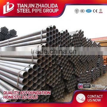 1-1/2" ASTM A106 GR B ERW scaffolding steel pipe & tube