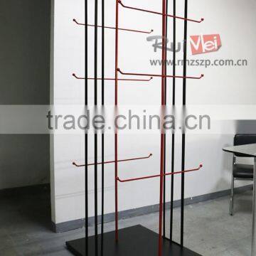 Red Metal Hanging Bag Display Stand photo-3