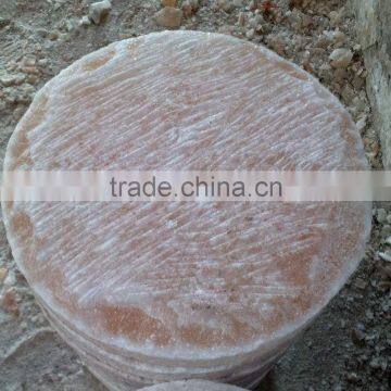 Rock Salt Round Tile (NATURAL)