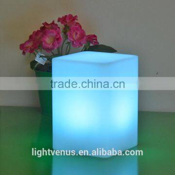 10*10*15 cm Square Column Table Lamp Art Decor Lighting for Home Color Changing With USB Charge photo-3