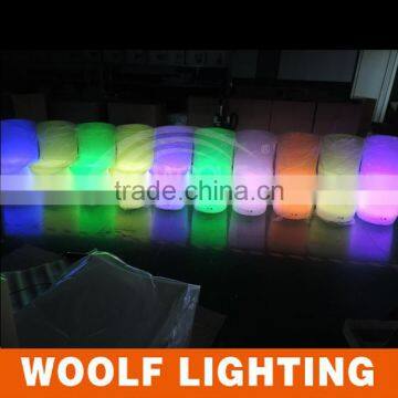 Hotel Restaurant Modern LED Dinner Glowing Chair photo-3