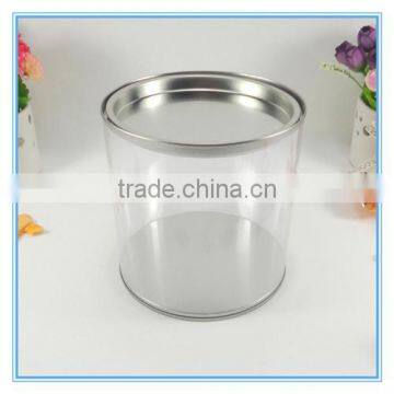 transparent plastic jar,PET can for food