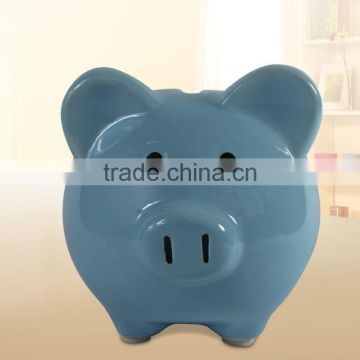 Resin cute painting pig money bank