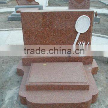 Marble Tombstone With Fine Carving Tombstone