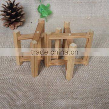FSC Handmade Foldable Mini Wooden Craft Rack photo-3