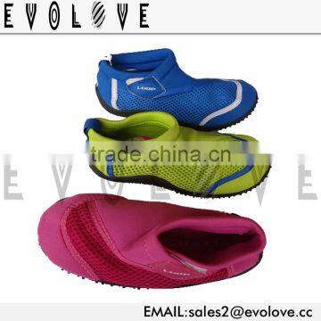 Colorful PVC fishing aqua shoes