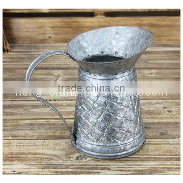 Shabby chic small metal watering pot