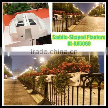 Road and Street planter vertical garden system SL-XA5060 plastic planter