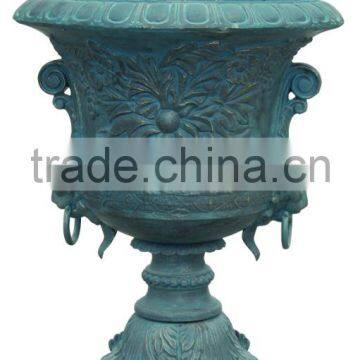 Alibaba assurance antique cast iron garden planters HS-P-583