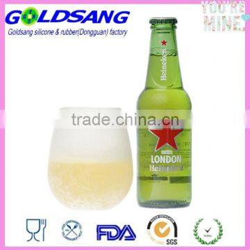 330ml 2 Set Camping Parties Picnics Silicone Wine Drink Glasses photo-5
