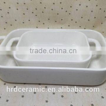 Ceramic Oven Dish/stocked Porcelain Cheese Bakeware Plate photo-2