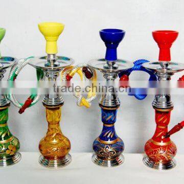 coloured fancy set of 4 hookah shisha for sale