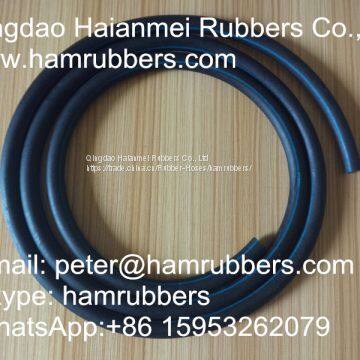 flexible black welding rubber oxygen hose with blue strip