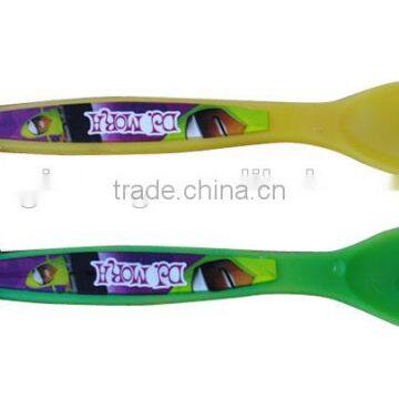 Baby Safty Product Plastic Cold Color Changing Spoon photo-6