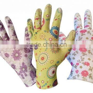 100% Polyester household gloves landscape garden glove gardener glove