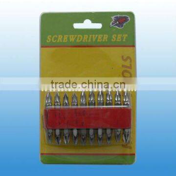 10 PC Screwdriver bits set /screwdriver set optical SBO023