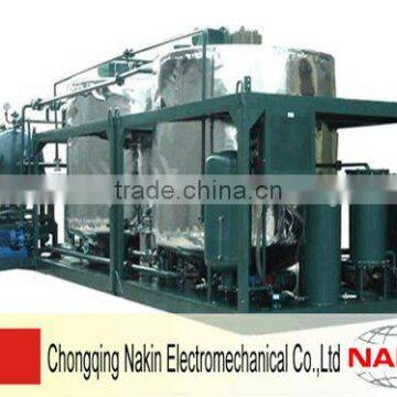 JZS waste engine oil regeneration system, oil pufification machine