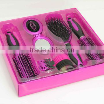 16pc Children hair brush set, magic hair brush and mirror set, hair brush gift set, professional hair brush set