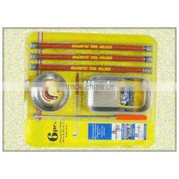 Magnetic tray telescoping magnetic pick-up tool Auto repair tools set