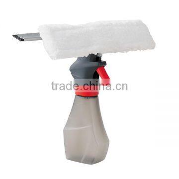 Spray Window Cleaner With Double Sided Microfiber And Rubber Squeegee photo-2