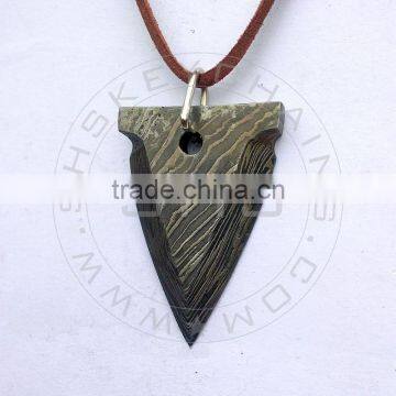 Damascus Steel Antique Jewelry Pendants photo-4